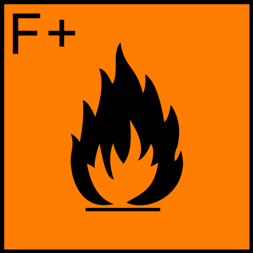500px Hazard FF.svg | MSDS GBF Güvenlik Bilgi Formu Hazırlama